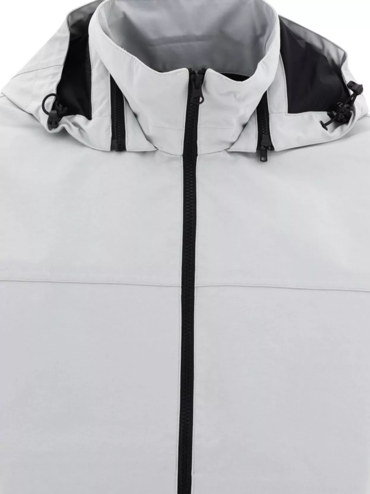 Gr10K Adjustable Hood Canvas Jacket With Side Pockets