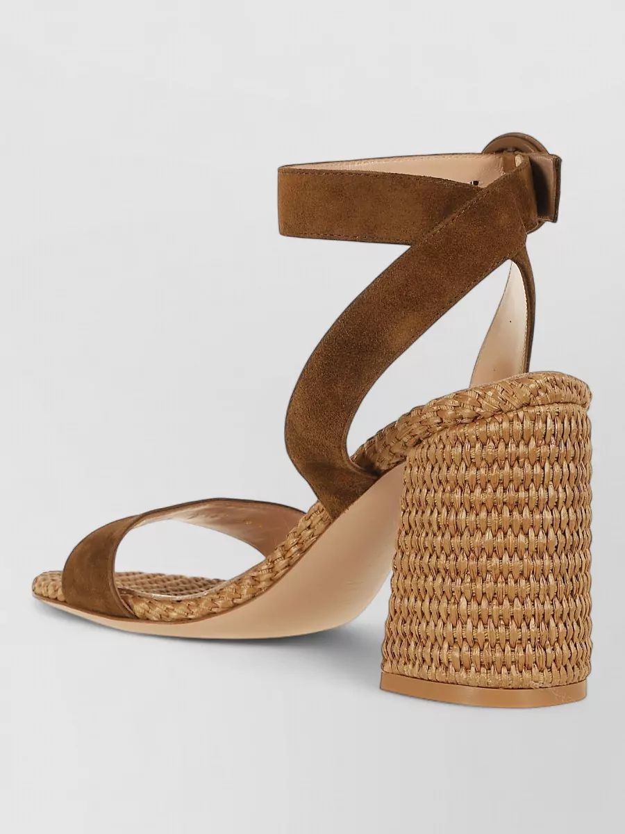 Gianvito Rossi Leather Luana Sandals