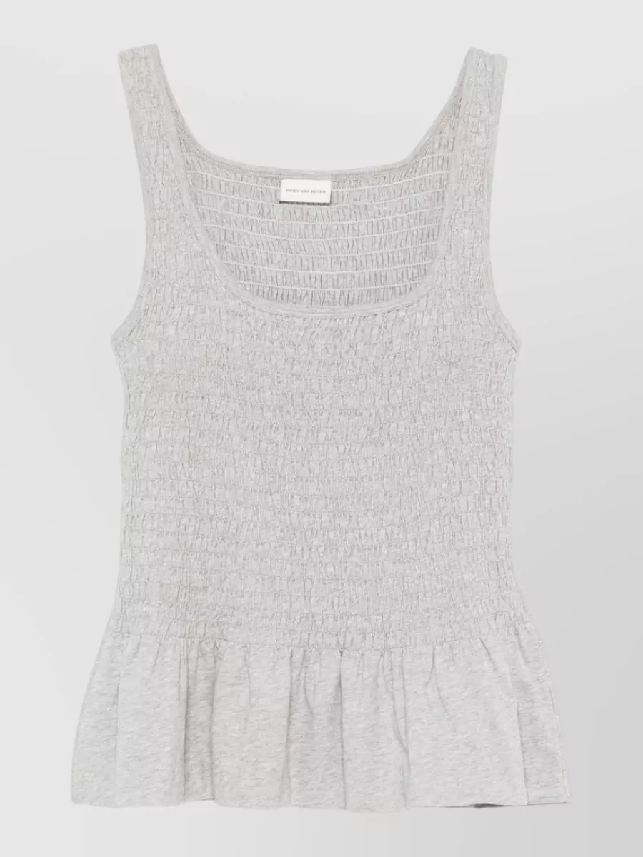 Dries Van Noten cotton sleeveless camisole