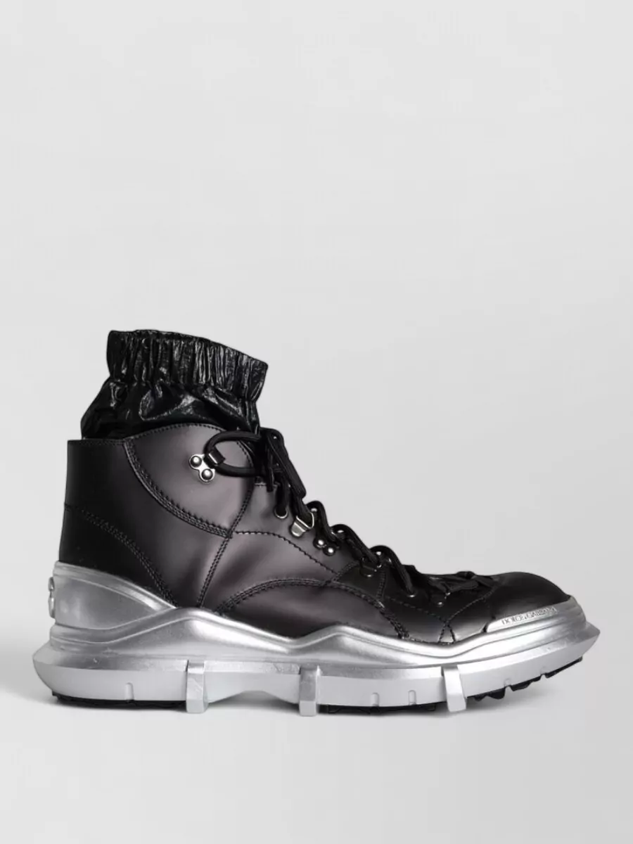 Dolce&Gabbana Nylon High-Top Sneakers
