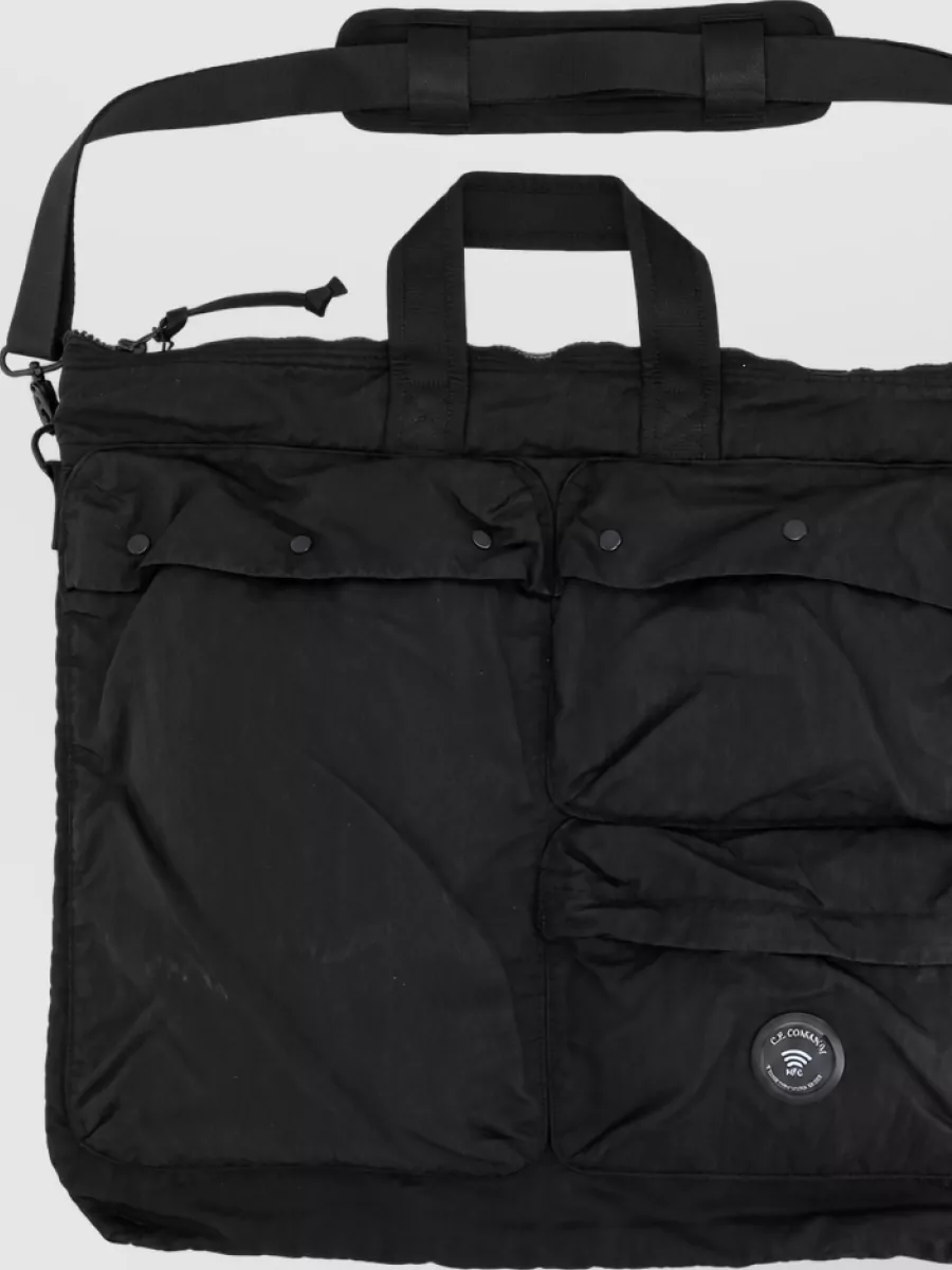 C.P. Company multi pocket tote bag