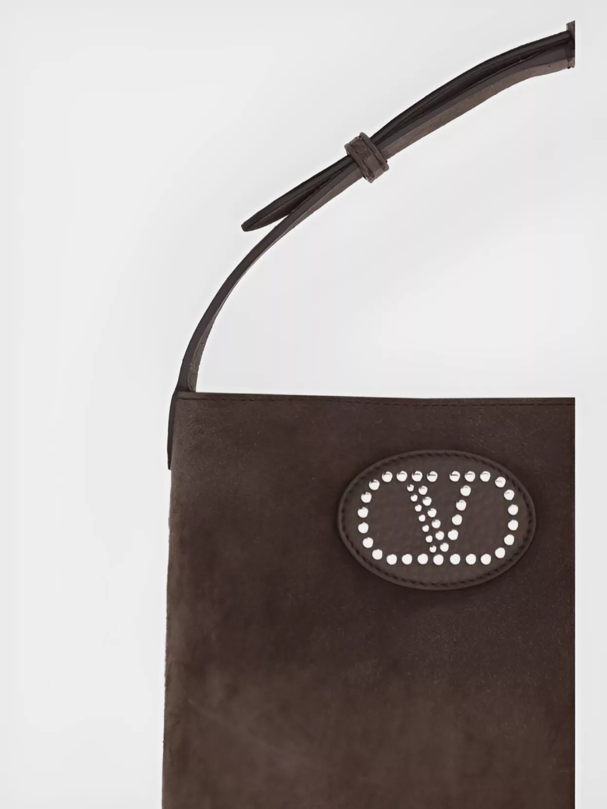 Valentino Fringed Suede Leather Shoulder Bag