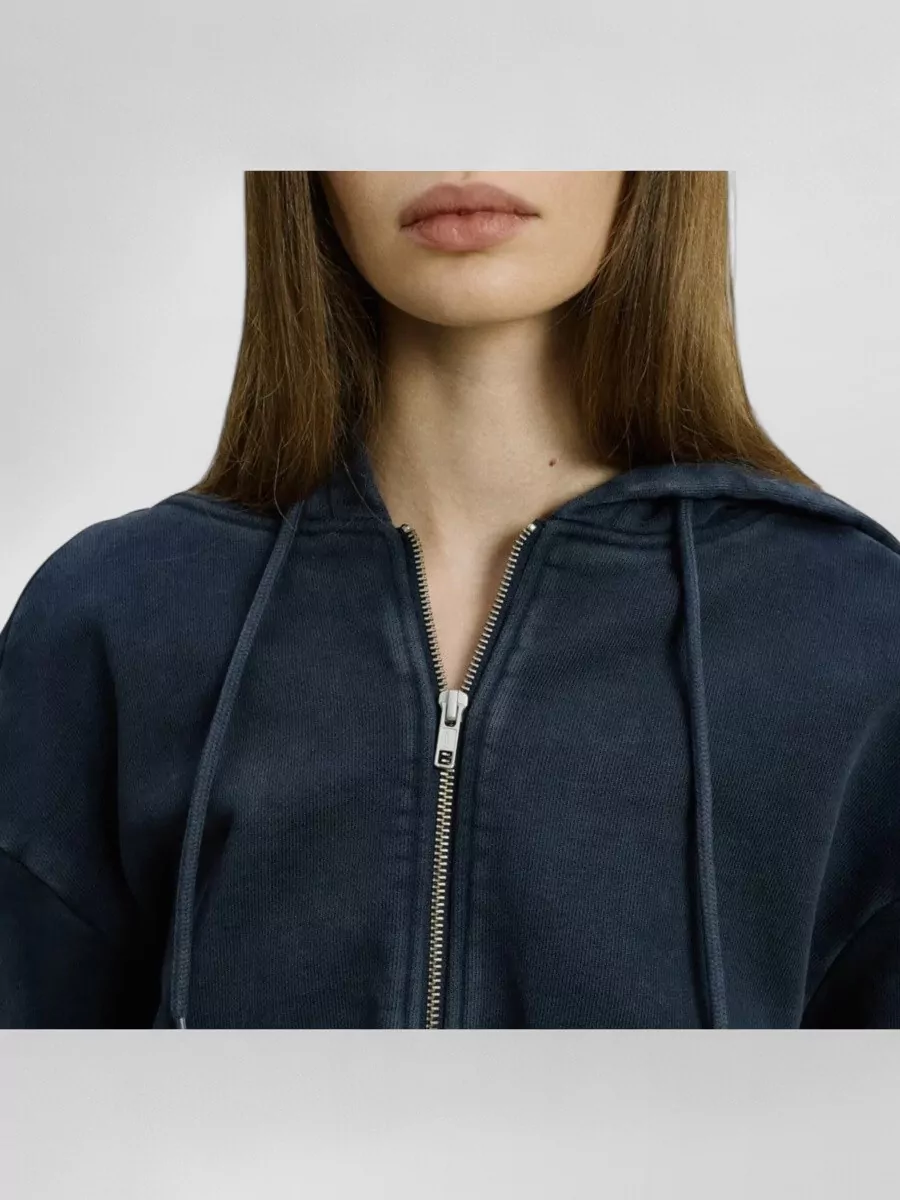 Entire Studios Cotton Slim Hooded Zip-Up Jacket
