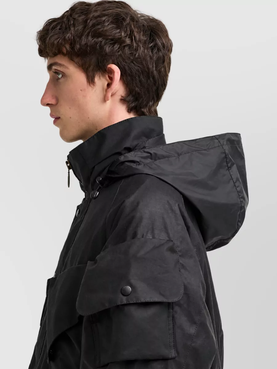 Barbour Waxed Cotton Ripstop Padded Coat