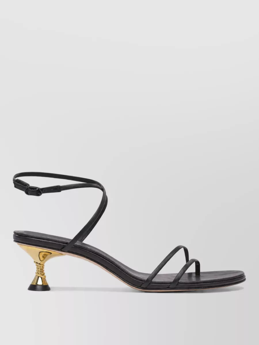 Studio Amelia Leather Helix 50Mm Sandals