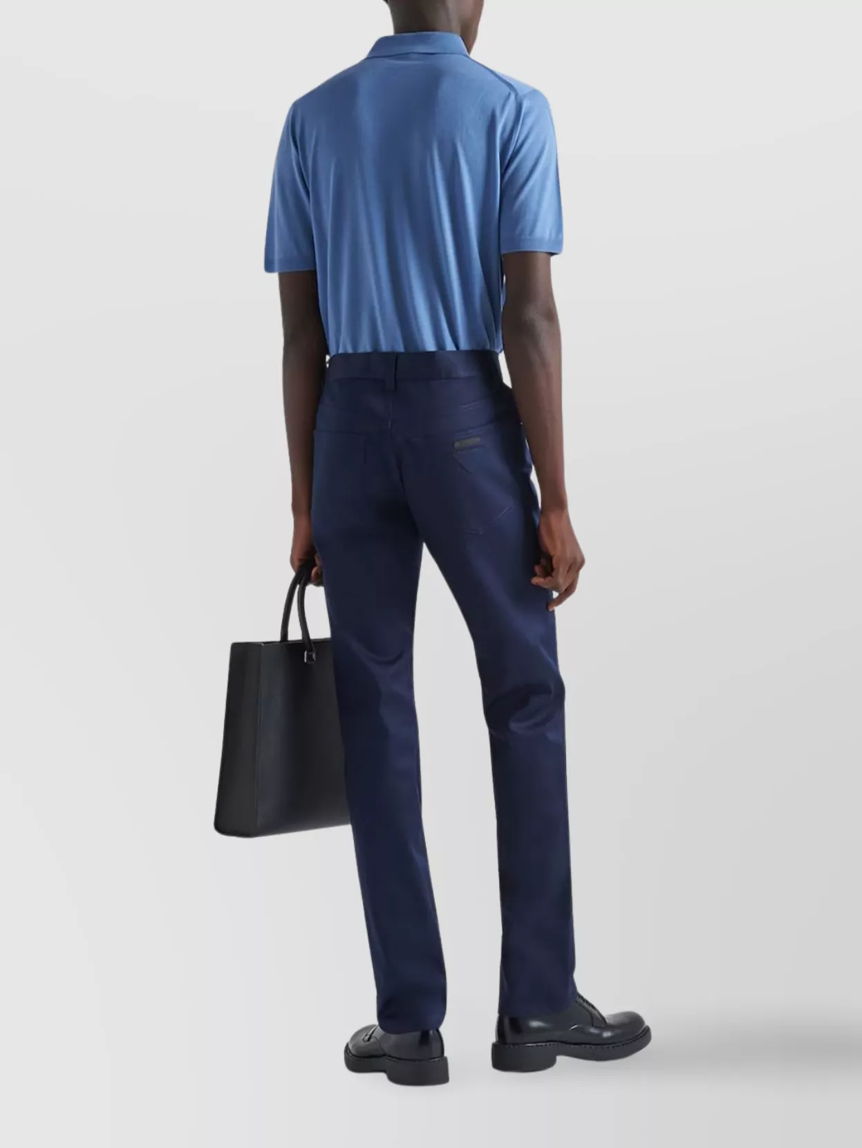 Prada Drill Stretch Jeans Featuring Pockets