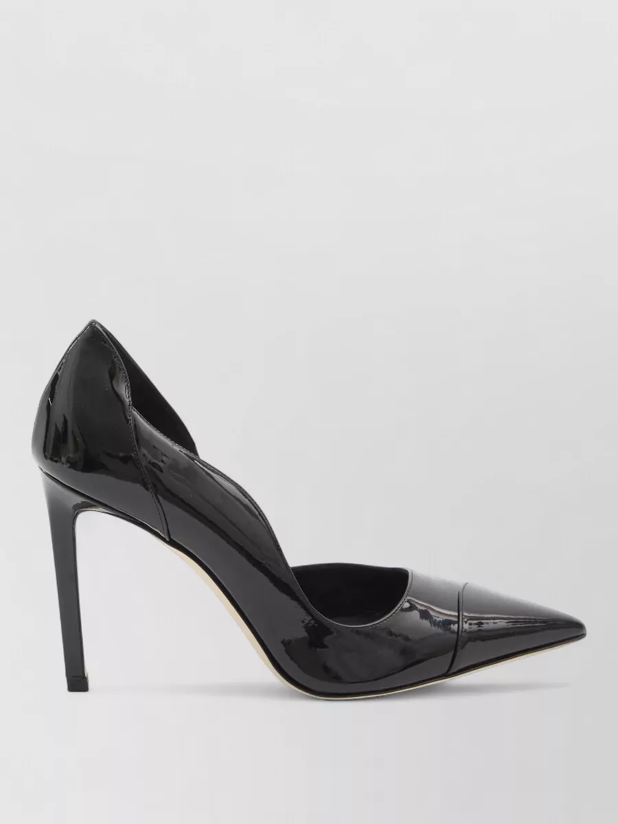 Jimmy Choo Brigitte Patent Leather Strap Stiletto Pumps