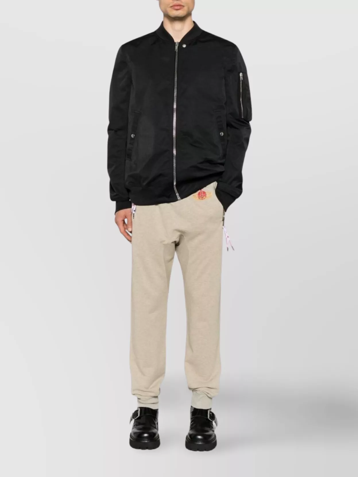 Vivienne Westwood Straight Leg Trousers Ribbed Cuffs