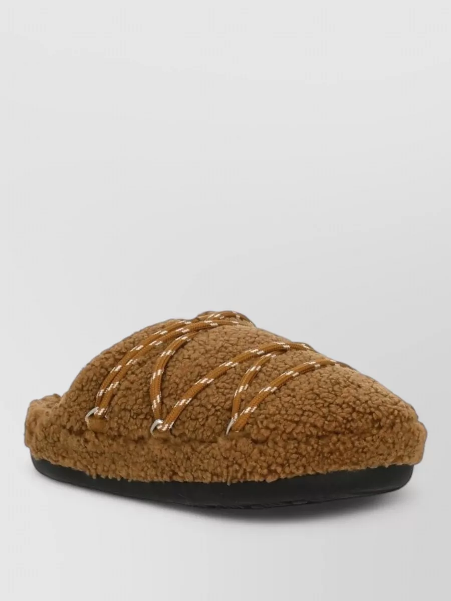 Moon Boot shearling slippers