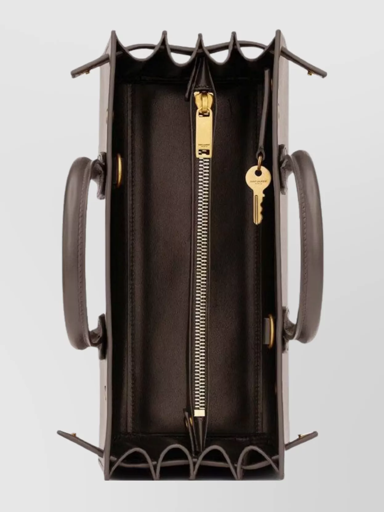 Saint Laurent Baby Tote Bag Smooth Leather Design
