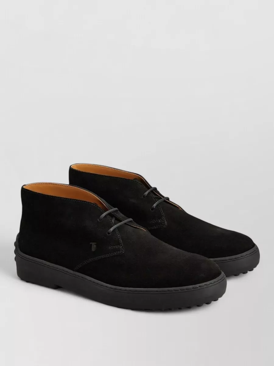 Tod's leather derby shoes