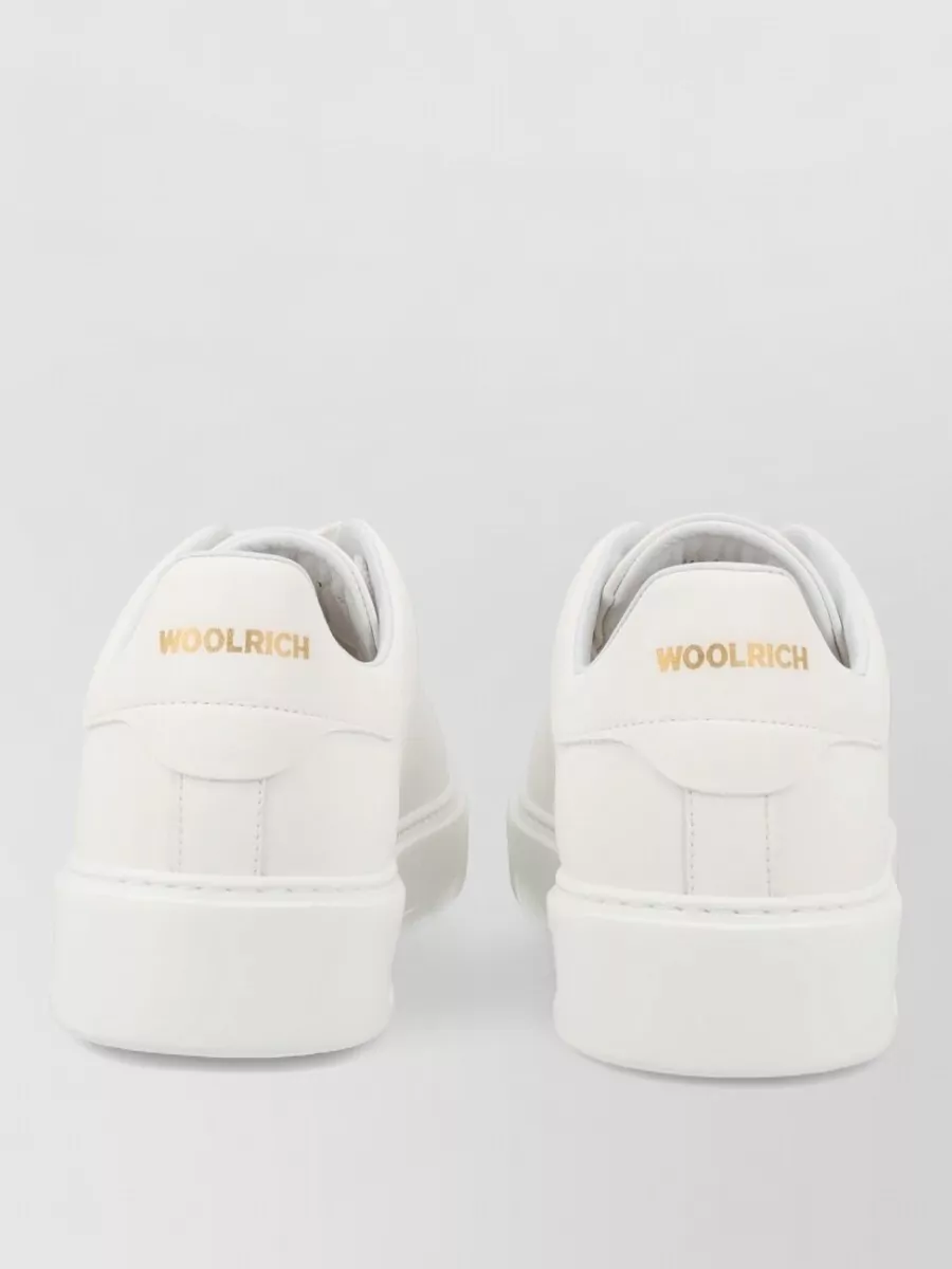Woolrich Leather Lace-Up Sneakers