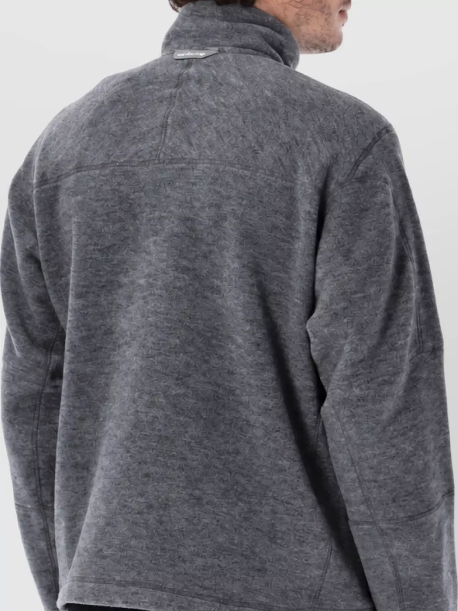 And Wander Fleece High-Neck Sweatshirt