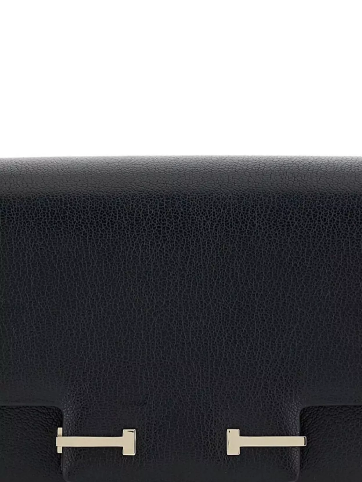 Tom Ford Leather Shoulder Bag Adjustable Strap