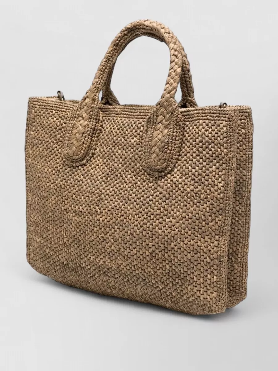 Ibeliv Raffia Crossbody Bag
