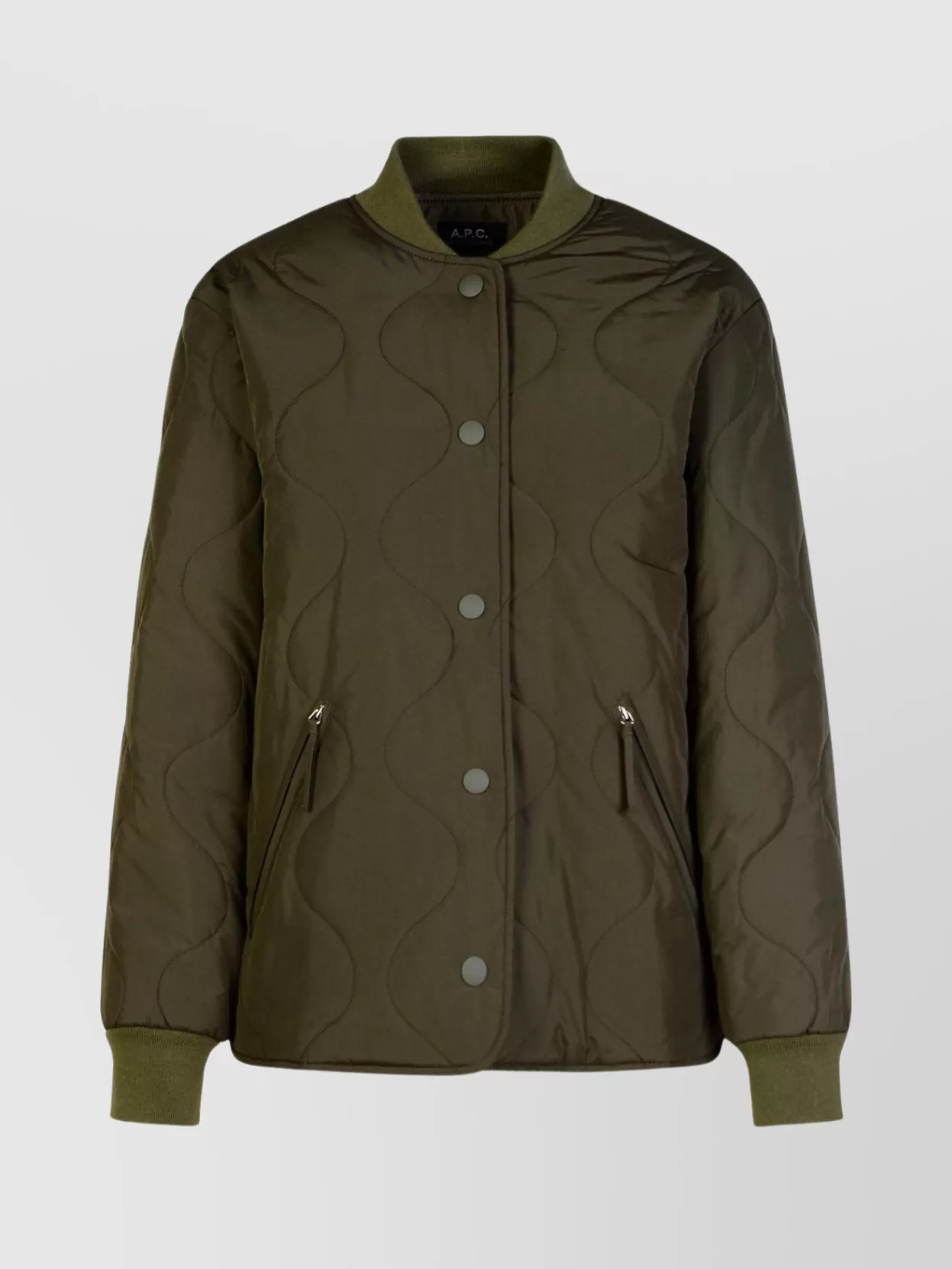 Shop Apc 'camila' Military Polyester Jacket