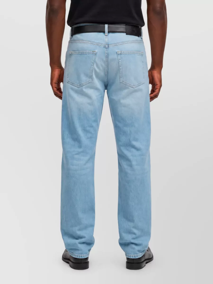 Gucci High-Rise Straight-Leg Denim Jeans