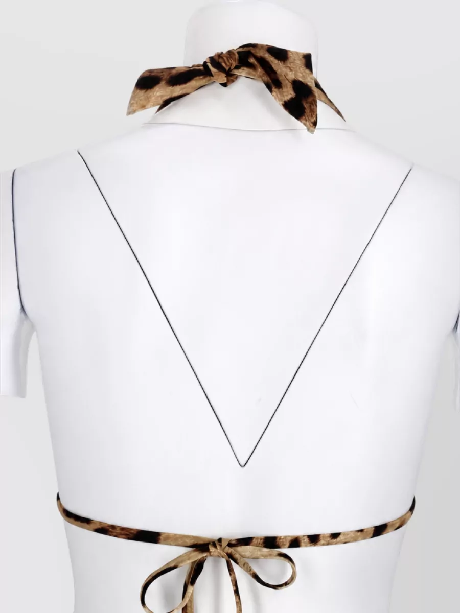 Dolce&Gabbana Padded Triangle Bikini Top