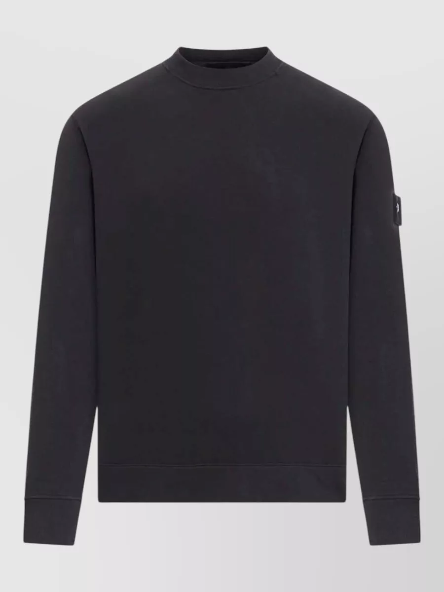 Stone Island wool cotton crewneck sweatshirt
