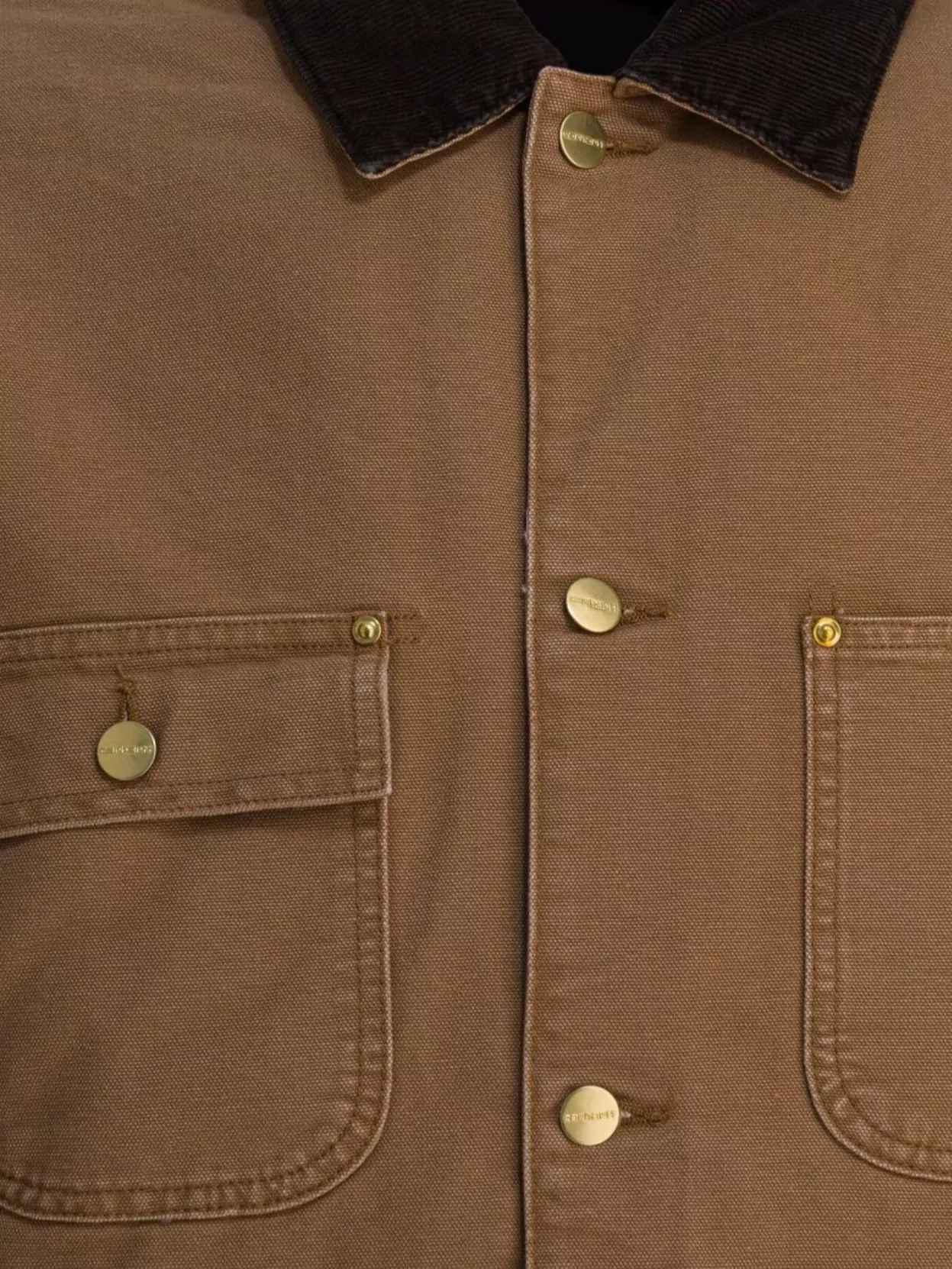 Carhartt Wip Utility Coat Featuring Corduroy Collar