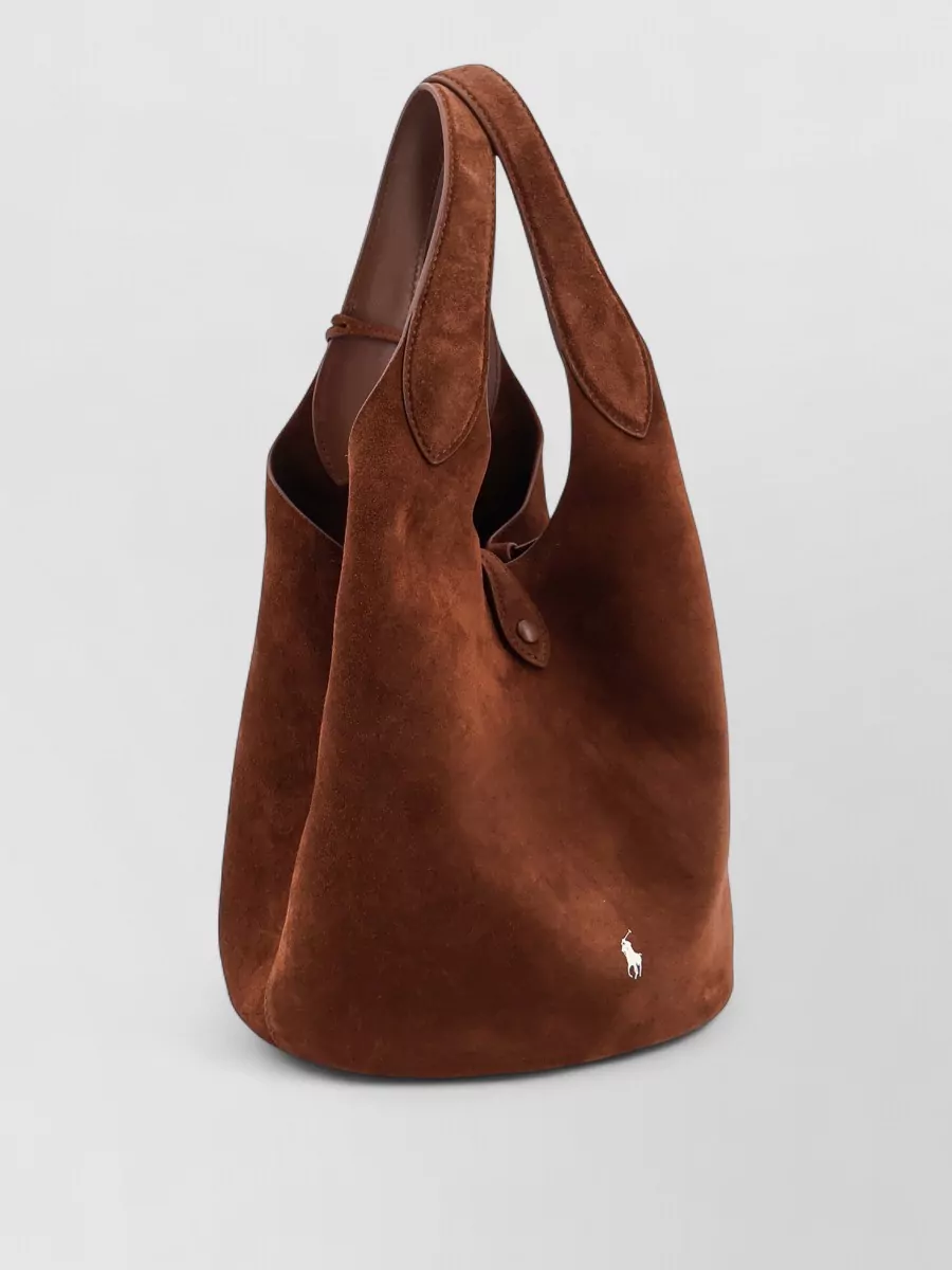 Polo Ralph Lauren Suede Bucket Bag