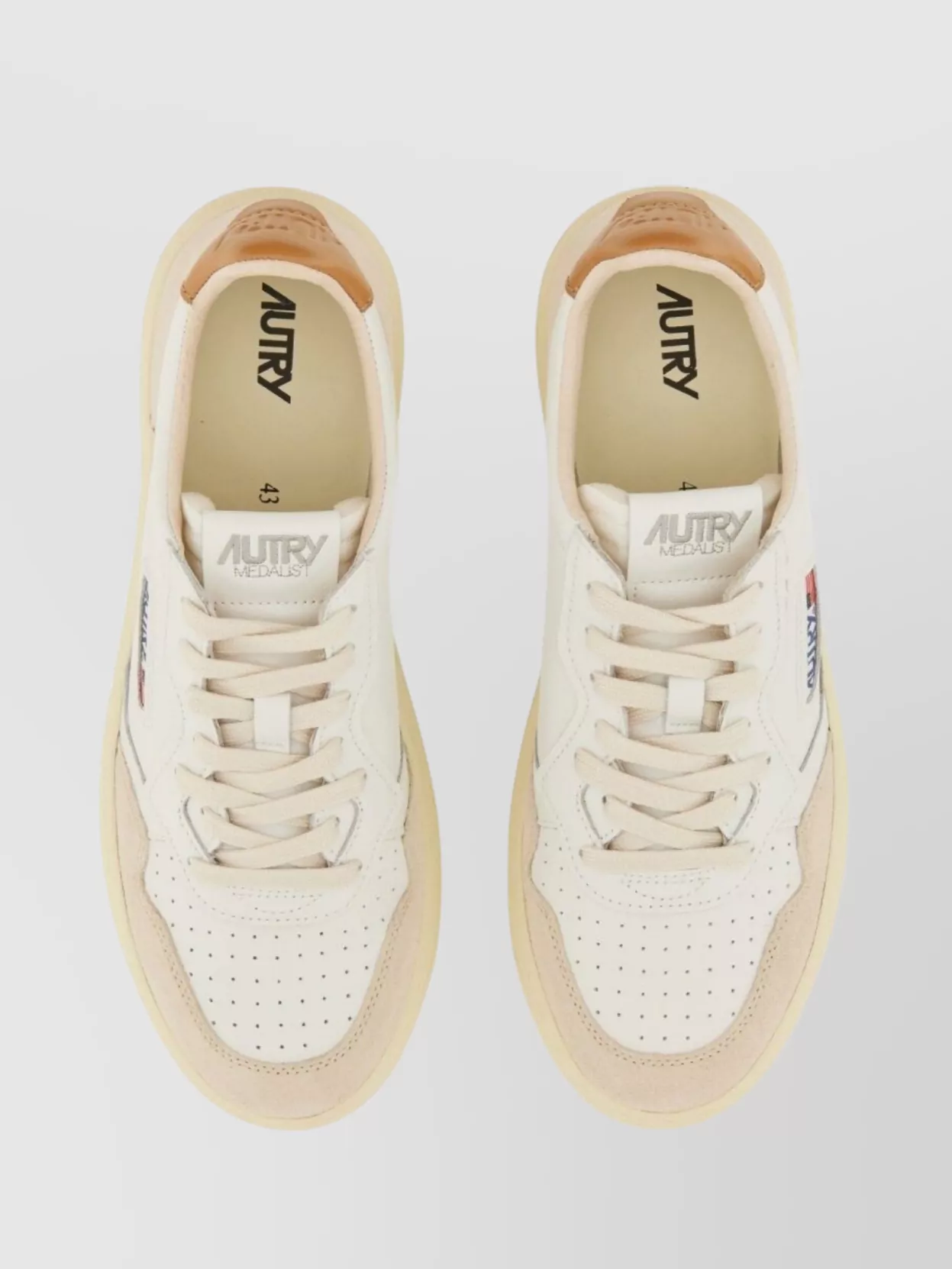 Autry Low Sneaker Featuring Medalist Elements