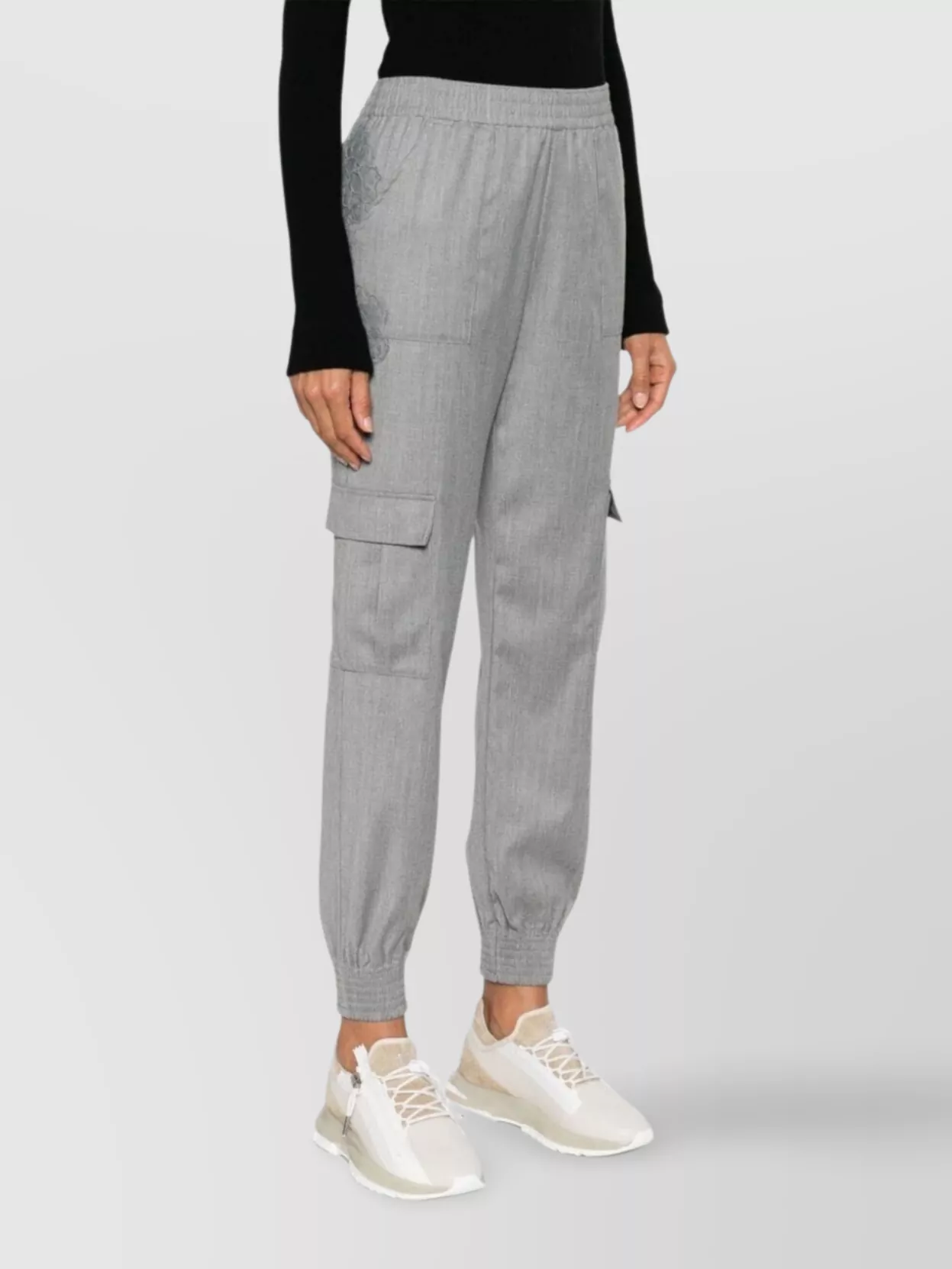 Ermanno Scervino Cargo Pocket Joggers Elastic Features