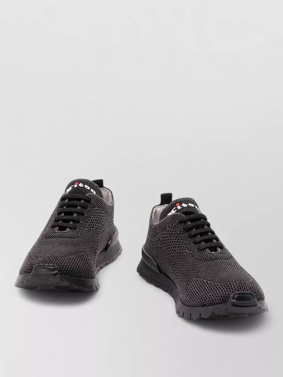Kiton knitted low-top sneakers