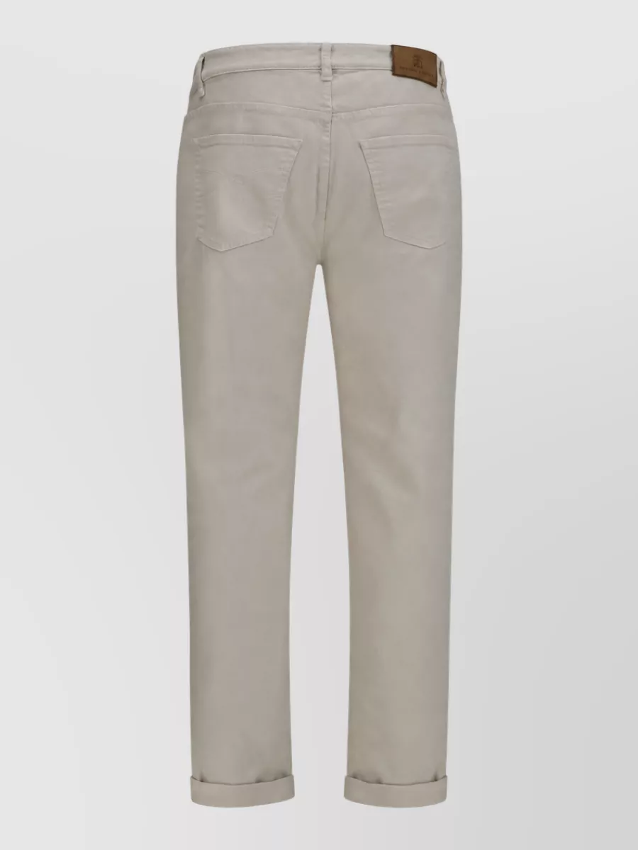 Brunello Cucinelli Denim Straight-Leg Jeans