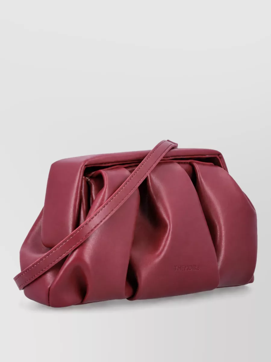 Themoiré Na Pleated Clutch Bag