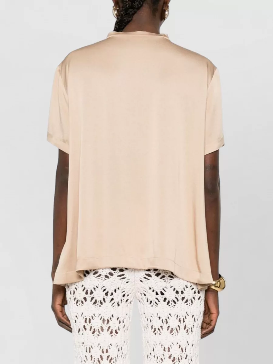 Fabiana Filippi Sleeveless V Neck Top Relaxed Fit