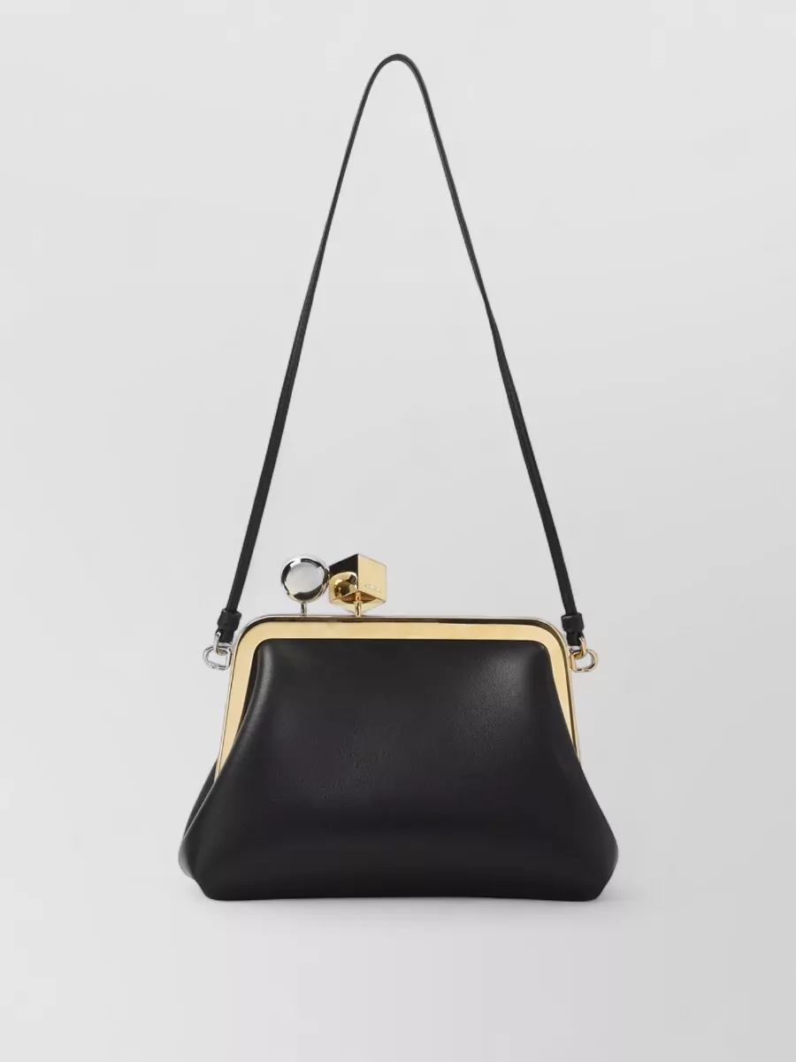 Jacquemus le rond carré leather shoulder bag