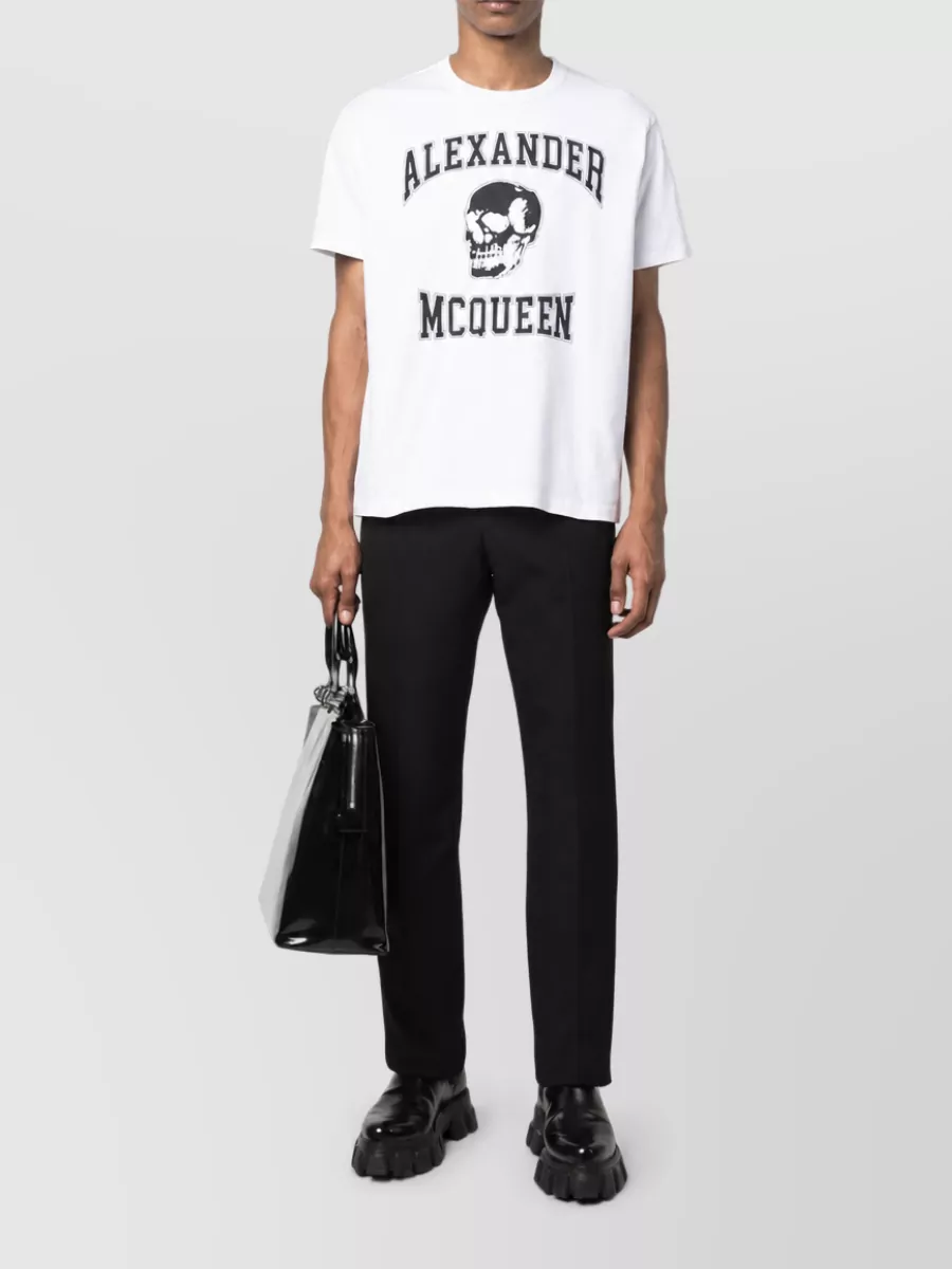 Alexander Mcqueen Logo Print T-Shirt