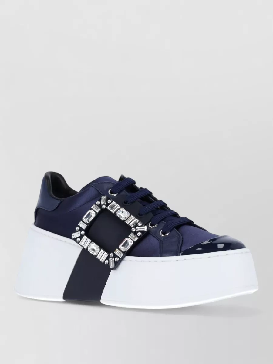 Roger Vivier leather low-top sneakers
