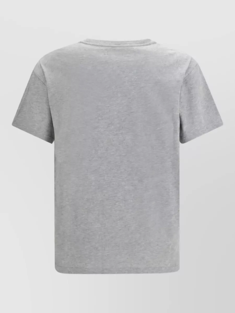 Vivienne Westwood Cotton Ribbed Crew Neck Short Sleeve T-Shirt