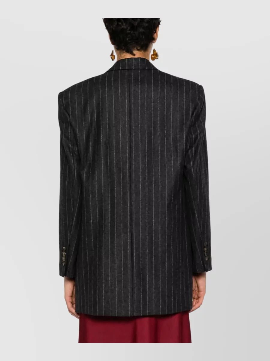 Brunello Cucinelli Virgin Wool Single-Breasted Suit Jacket