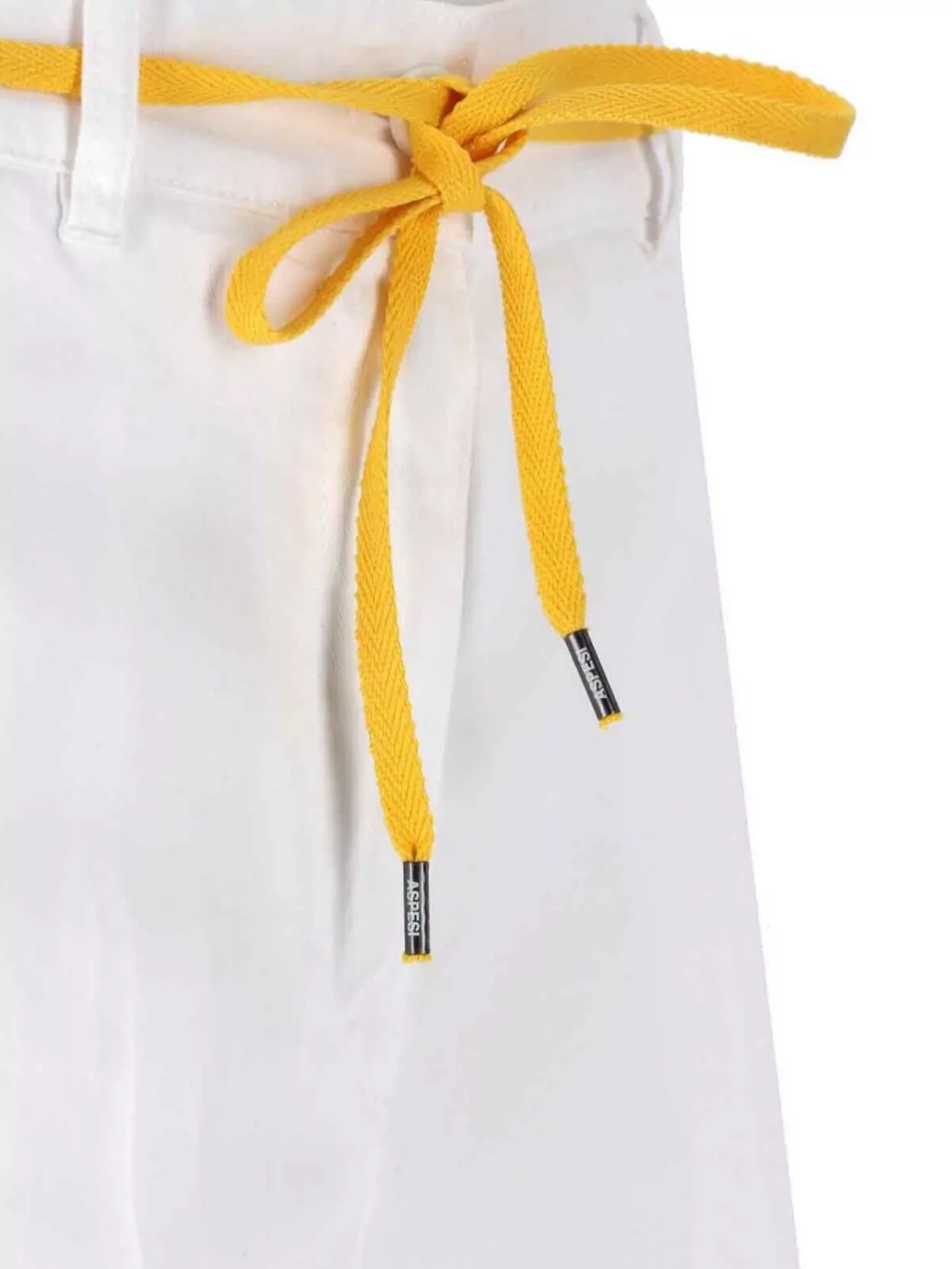 Aspesi Straight Trousers With Belt Loops And Drawstring Detail