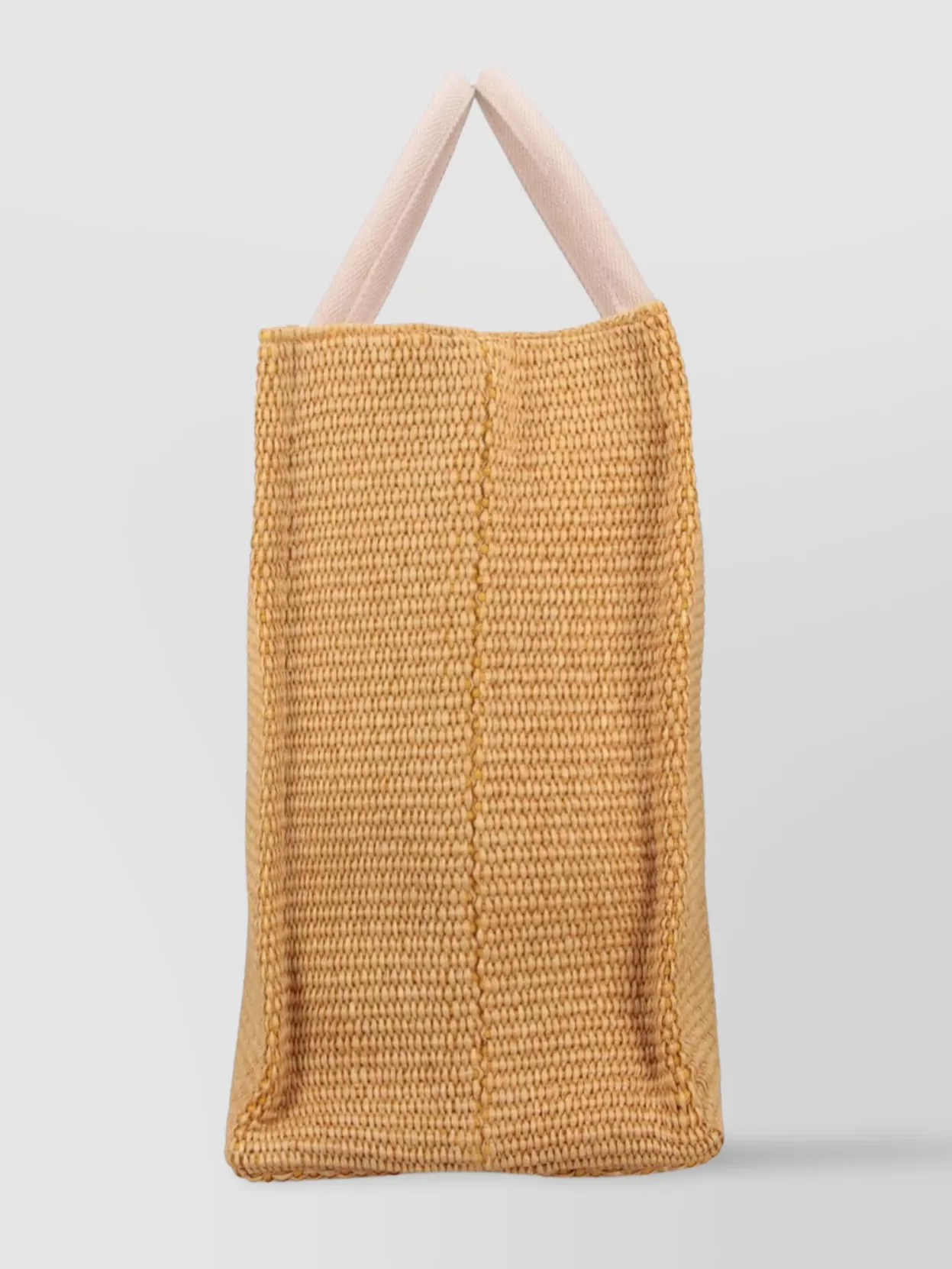 MARNI TOTE BAG WITH DUAL HANDLES AND WOVEN TEXTURE