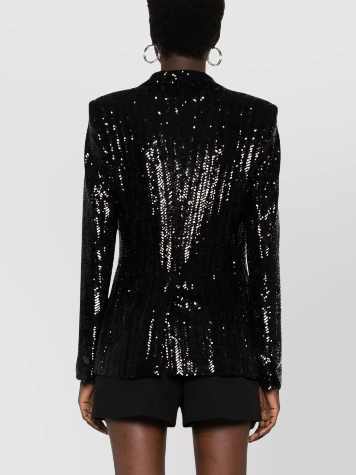 Tagliatore Woman Sequin Embellished Jacket