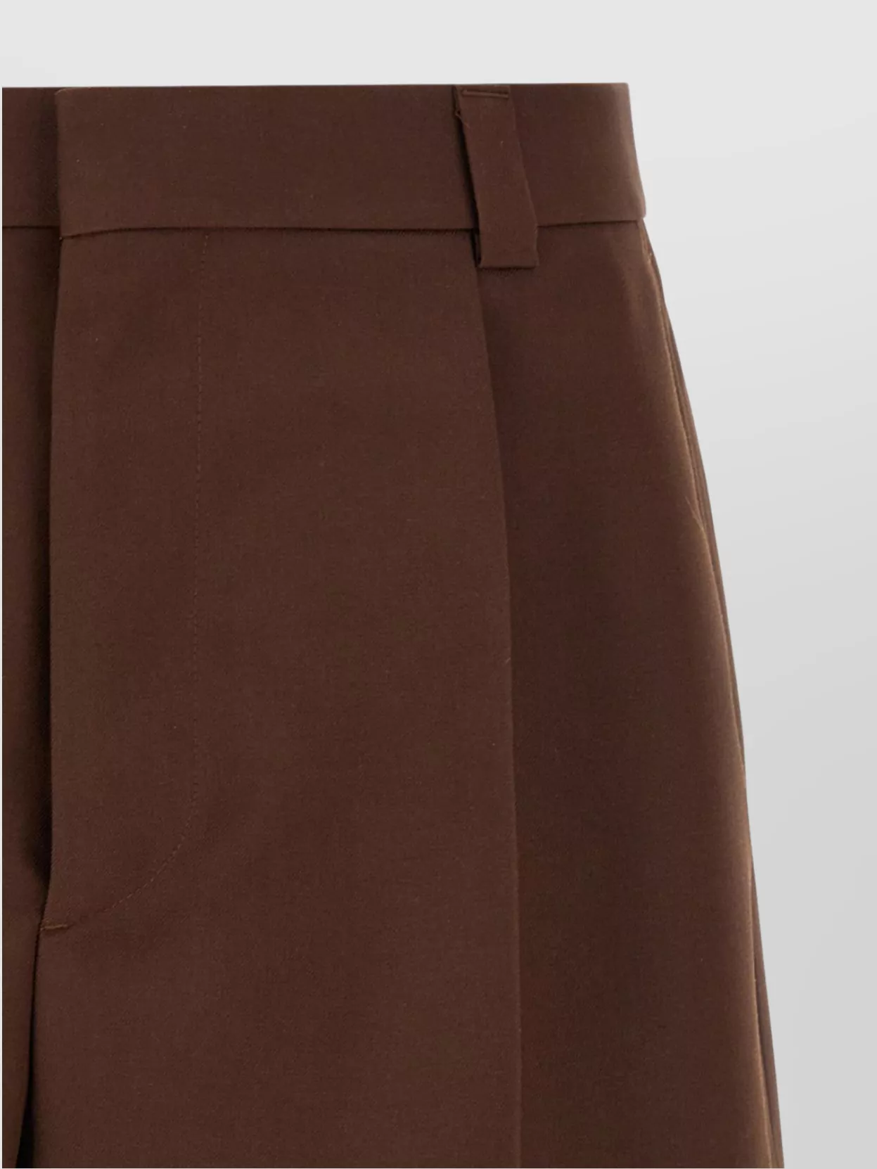 Gucci Tailored Wool Shorts With Pockets And Pleats