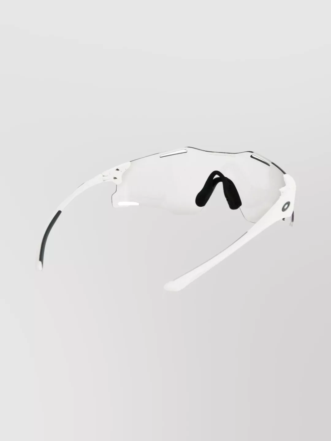 Oakley Stylish Wraparound Sunglasses Curved Temples In White
