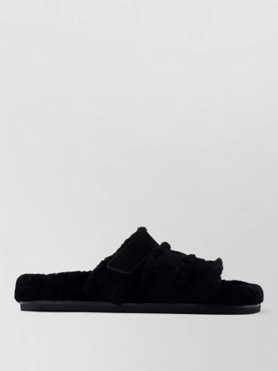 Tory Burch Leather sport slides