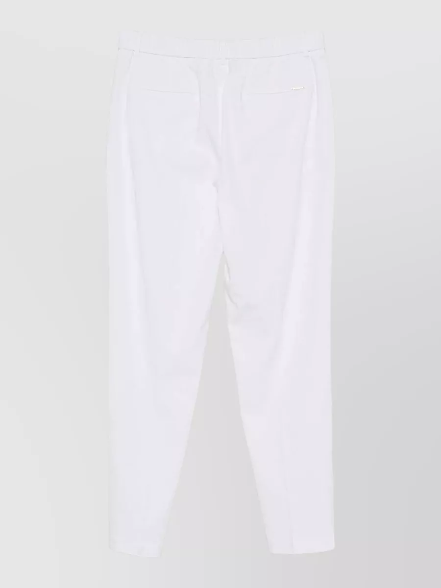 Incotex Cotton-Blend Straight-Leg Trousers
