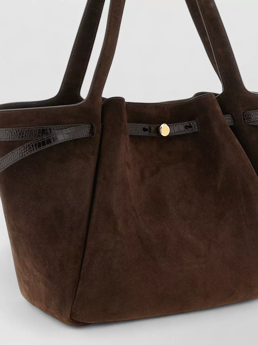 Tory Burch Romy Leather Tote Bag