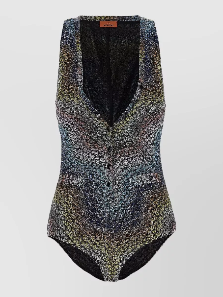 Missoni Zigzag one-piece swimsuit
