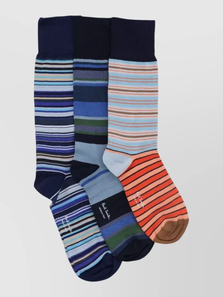 Paul Smith striped socks 3-pack
