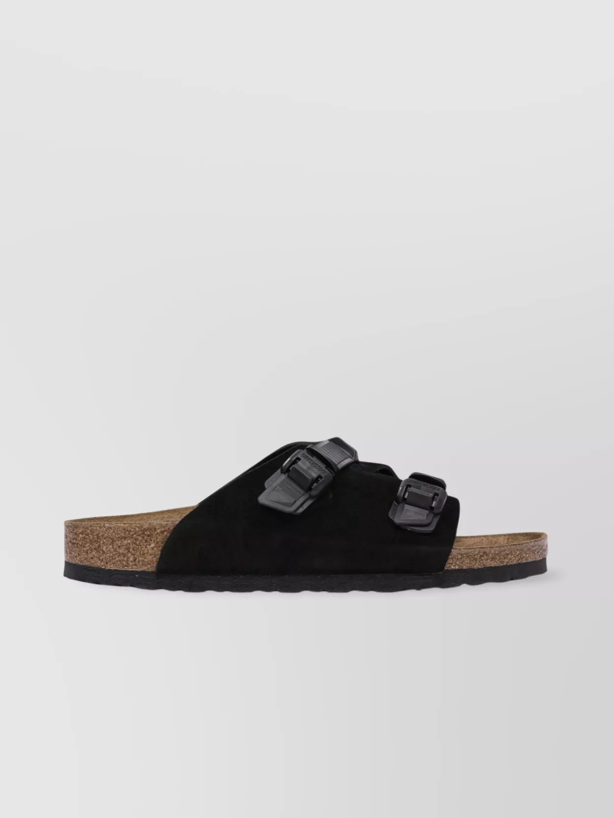 Birkenstock Slip-on Sandals With Cork Sole And Textured Outsole