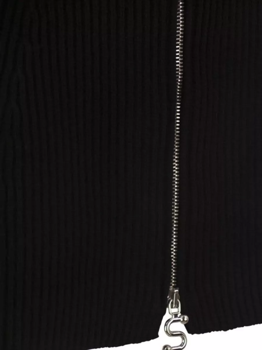 Sportmax Cashmere Wool Fitted Skirt