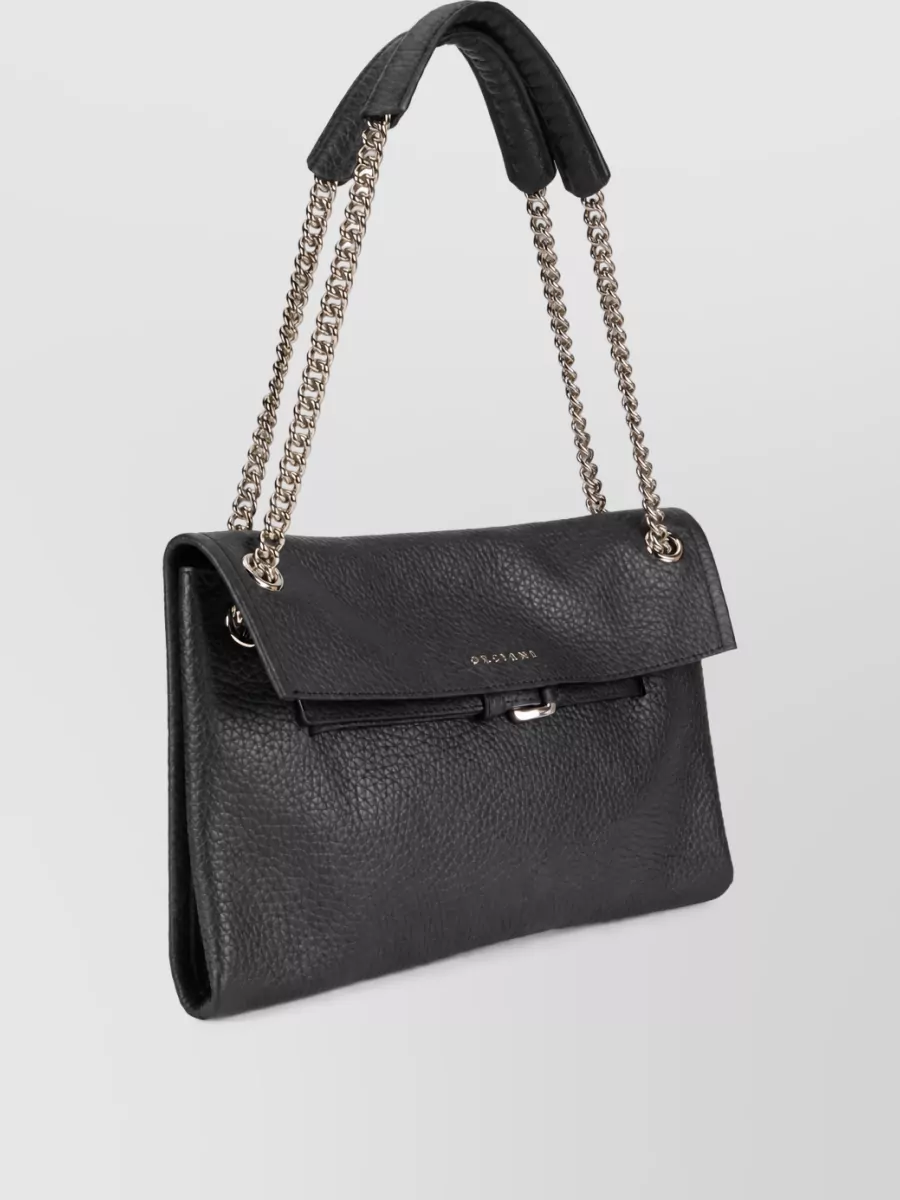 Orciani Leather Venus Nabucco Small Shoulder Bag