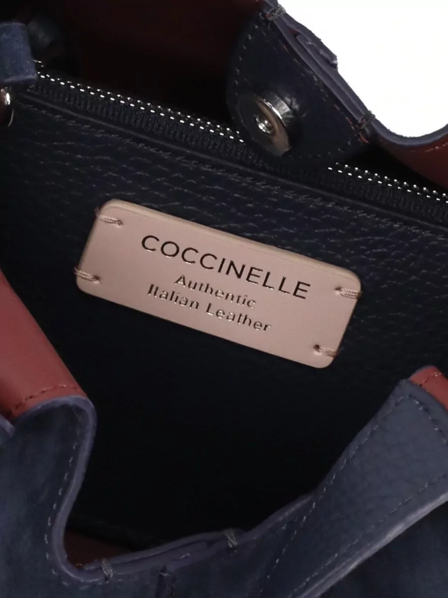 Coccinelle Suede Leather Shoulder Bag